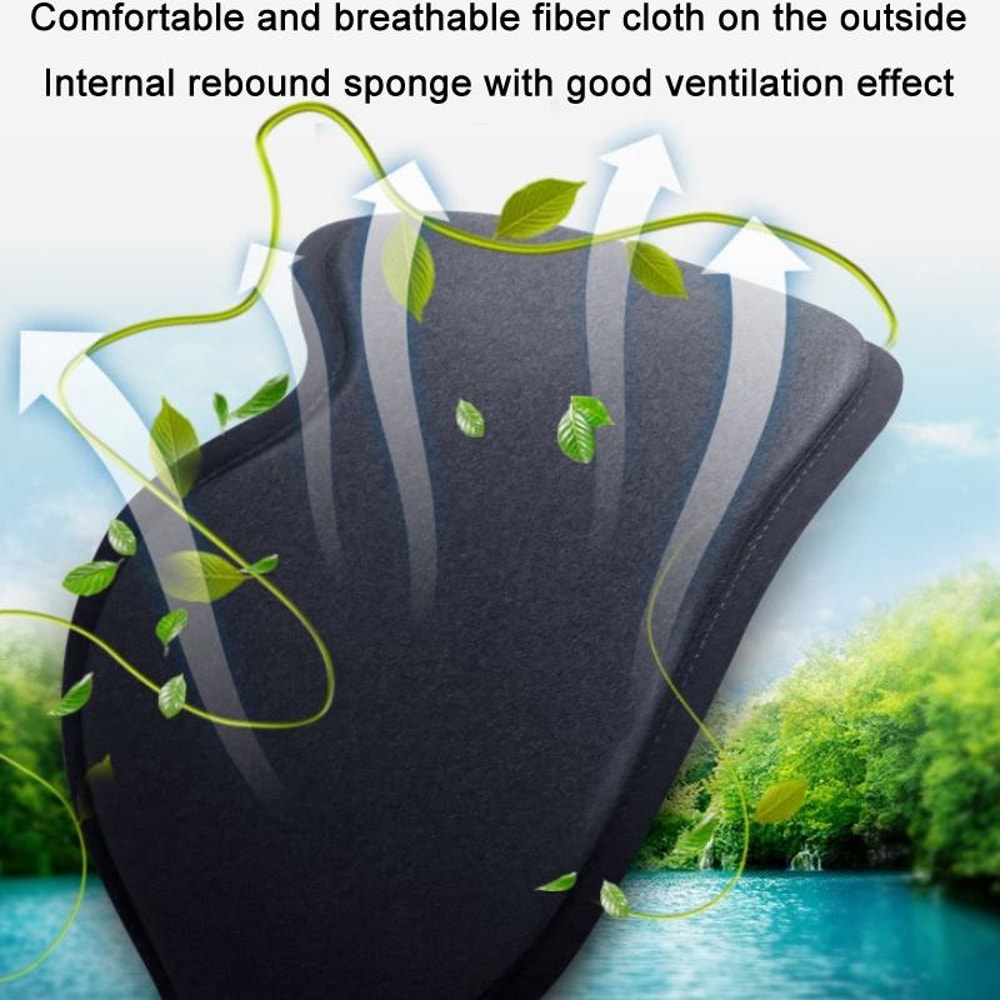 3D Silk Sleep Eye Mask with Nose Wing, Breathable Memory Foam Light Blocking Mask