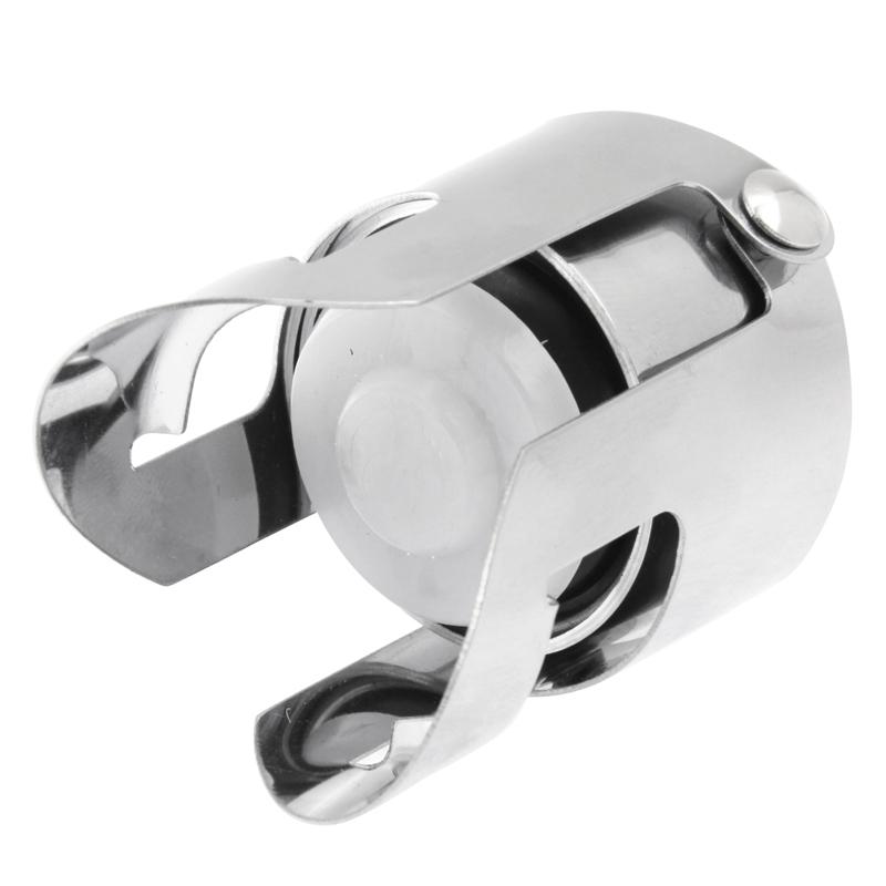 Stainless Steel Wine Stopper Set Airtight Champagne Bottle Sealer