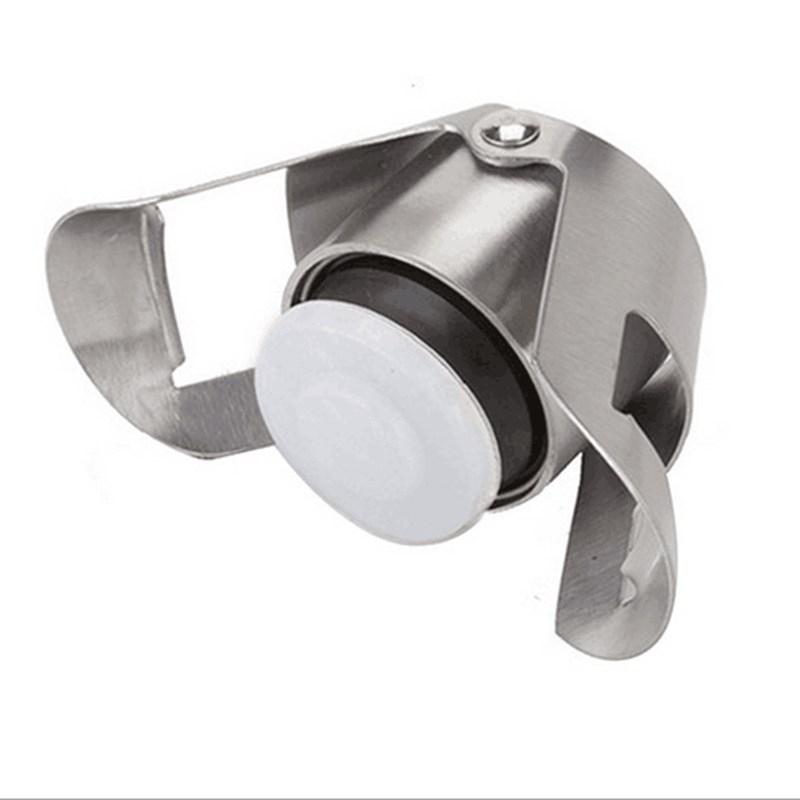 Stainless Steel Wine Stopper Set Airtight Champagne Bottle Sealer