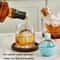 2PCS Large Sphere Whiskey Ice Ball Mold Set With Funnel Slow Melting Ice Maker 2
