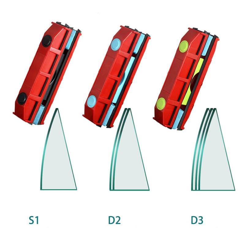 Double-Sided Magnetic Window Cleaner for High-Rise Glass Safe Streak-Free Cleaning Tool