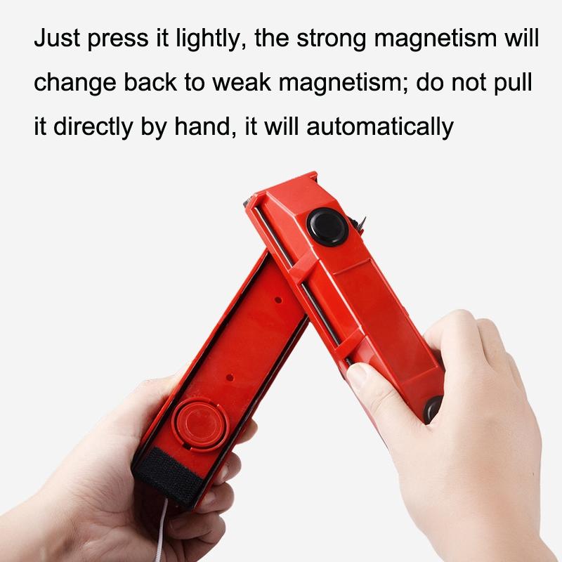 Double-Sided Magnetic Window Cleaner for High-Rise Glass Safe Streak-Free Cleaning Tool