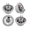 4pcs Dishwasher Rack Wheels Replacement For Bosch Siemens Neff Smooth Glide Lower Basket Rollers 1