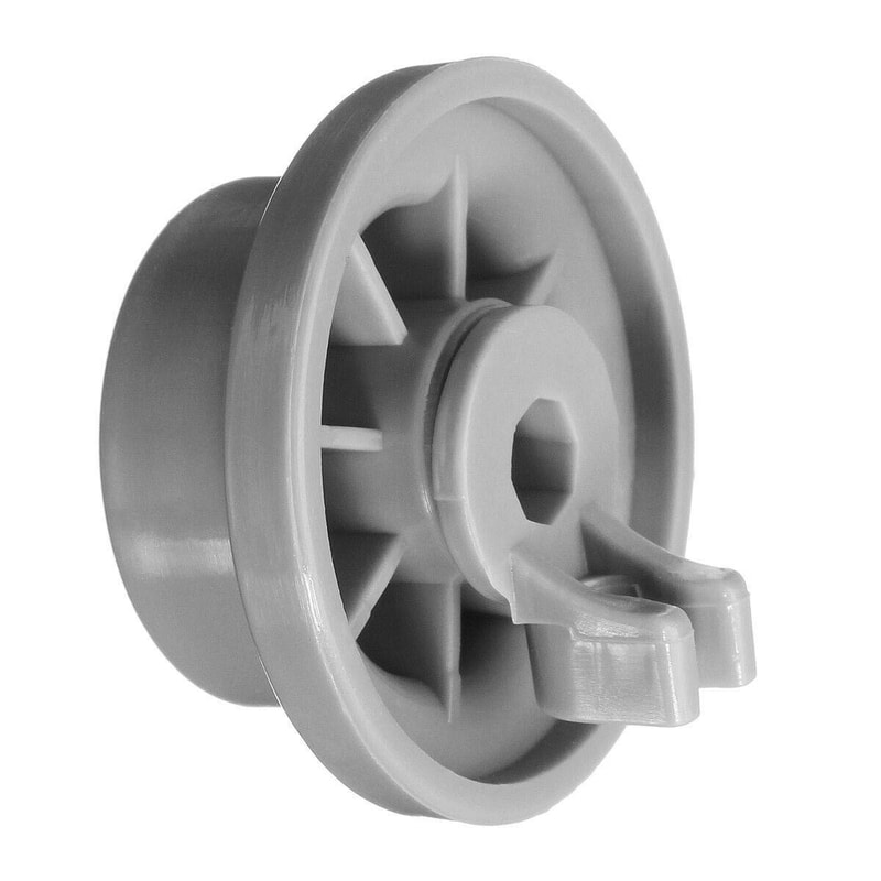 4pcs Dishwasher Rack Wheels Replacement For Bosch Siemens Neff Smooth Glide Lower Basket Rollers 3