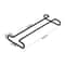 Under Cabinet Wine Glass Rack Metal Stemware Holder for Space Saving Storage