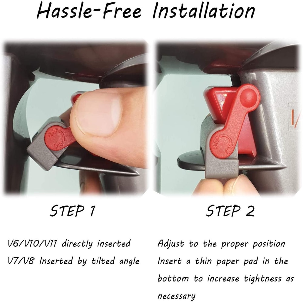 Hands-Free Dyson Trigger Lock Button 2pcs for V7 V8 V10 V11 Vacuum
