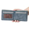 Vintage Frosted Bifold Leather Wallet For Men Slim Men Wallet RFID Style 2