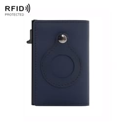 anti theft airtag wallet slim rfid card holder leather magnetic wallet for men