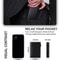 Anti Theft AirTag Wallet Slim RFID Card Holder Leather Magnetic Wallet For Men 2