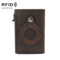 Anti Theft AirTag Wallet Slim RFID Card Holder Leather Magnetic Wallet For Men 9