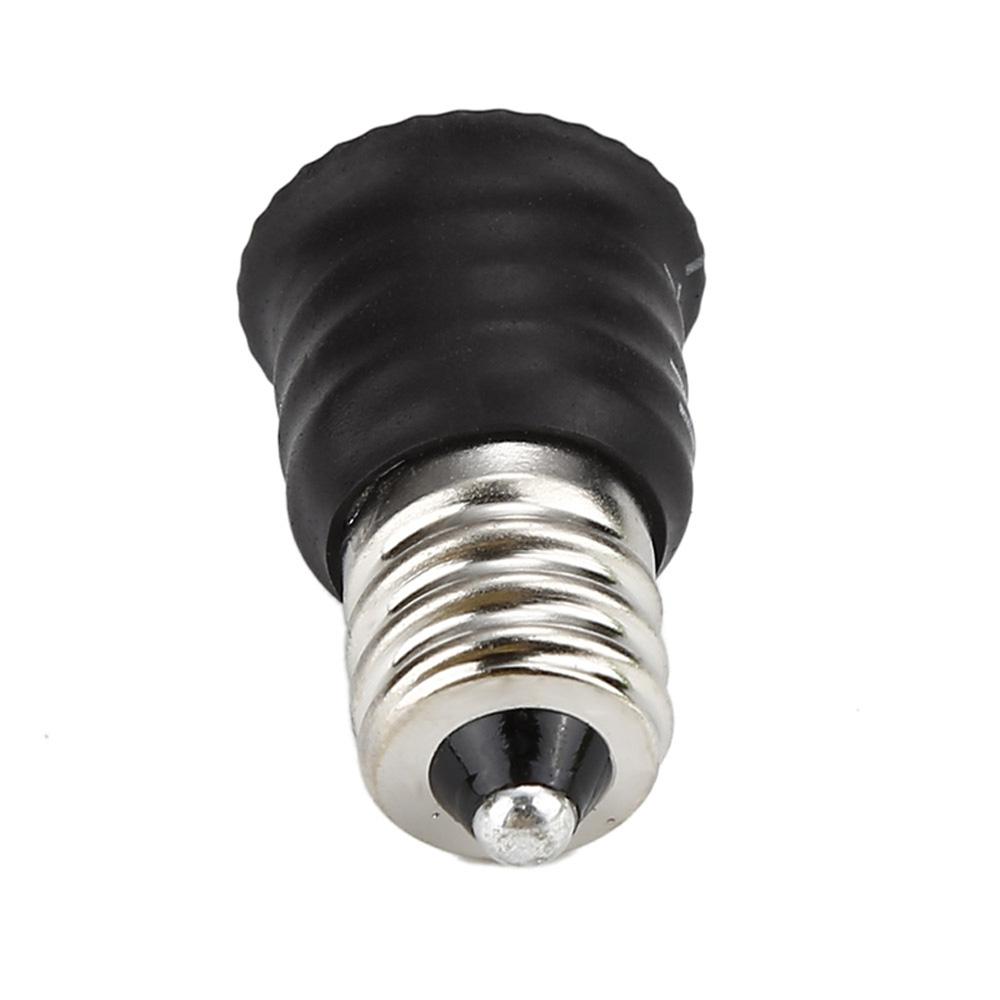 10pcs E12 To E14 Adapter Socket Converter For LED Bulbs Heat Resistant Lamp Socket Adapter 0