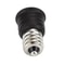 10pcs E12 To E14 Adapter Socket Converter For LED Bulbs Heat Resistant Lamp Socket Adapter 0