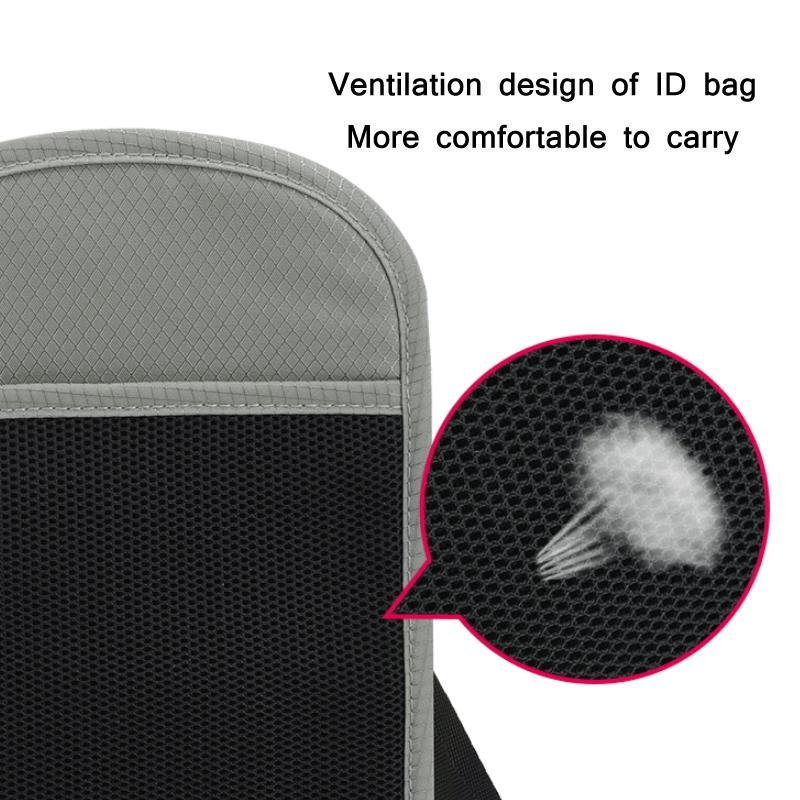 RFID Blocking Travel Passport Bag Waterproof Organizer Crossbody Wallet For Documents 5