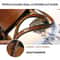Vintage Oil Wax Leather Tote Handbag For Women Large Capacity Shoulder Bag 3