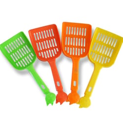 ergonomic cat litter scoop with grid design durable easy clean pet cleaning tool