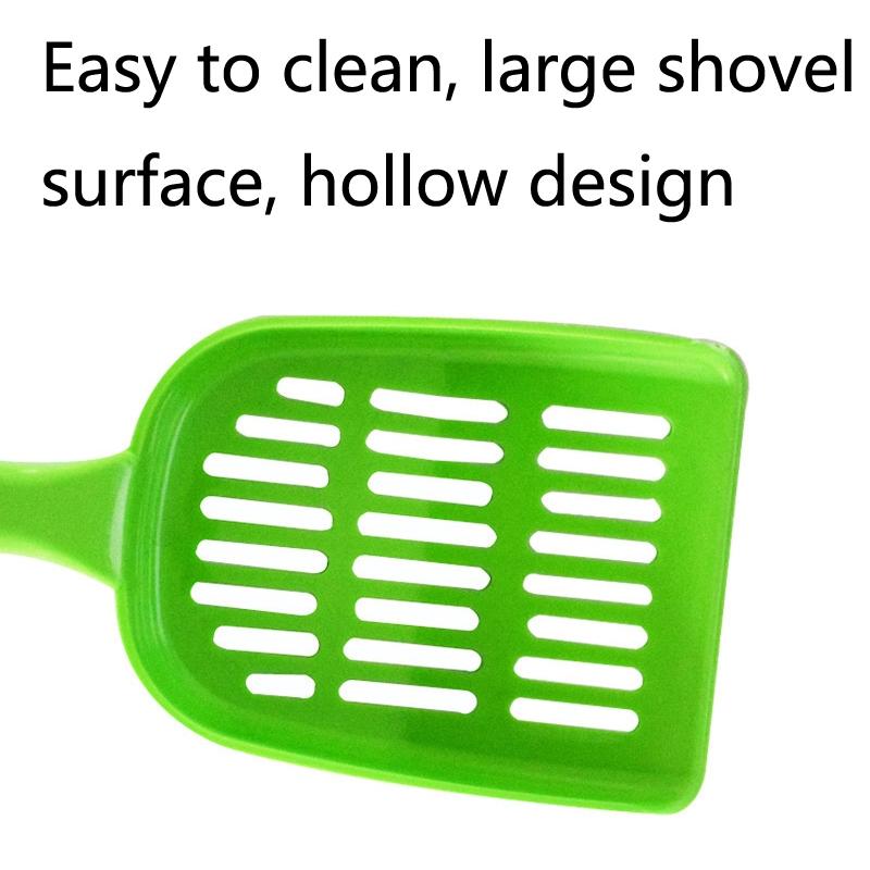 Ergonomic Cat Litter Scoop With Grid Design Durable Easy Clean Pet Cleaning Tool 4