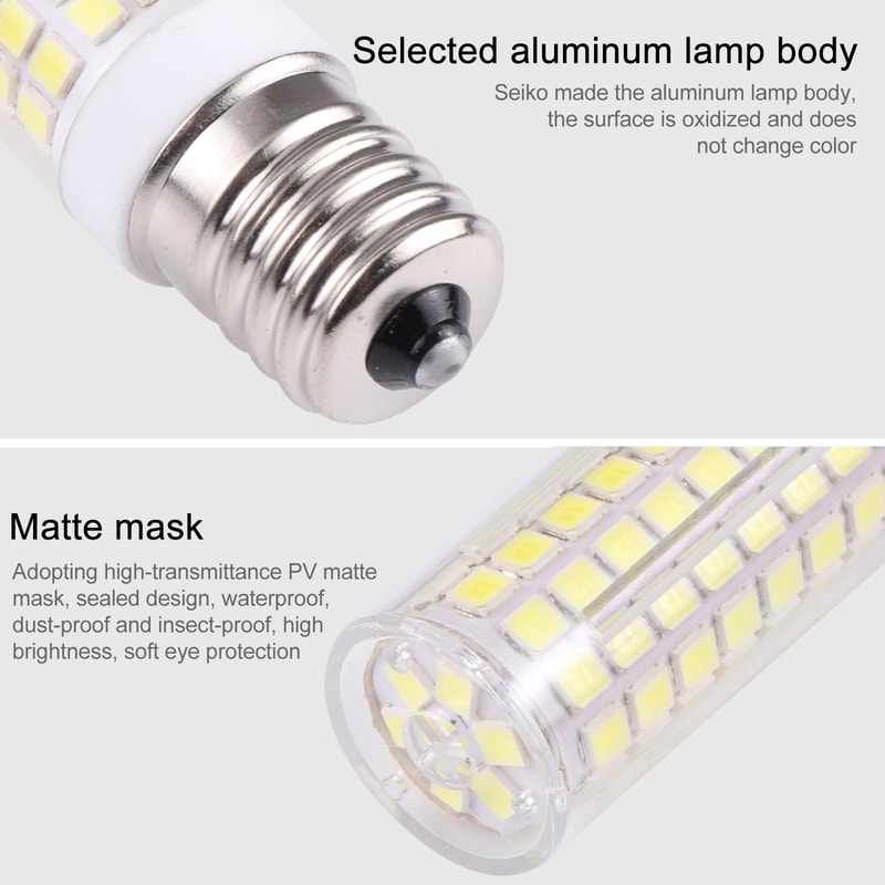 E17 LED Corn Light Bulb 102 LEDs Daylight Energy Saving Lamp 3