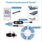 Bluetooth LED Strip Controller USB 5V APP Remote Music Sync for WS2812B SK6812 Lights