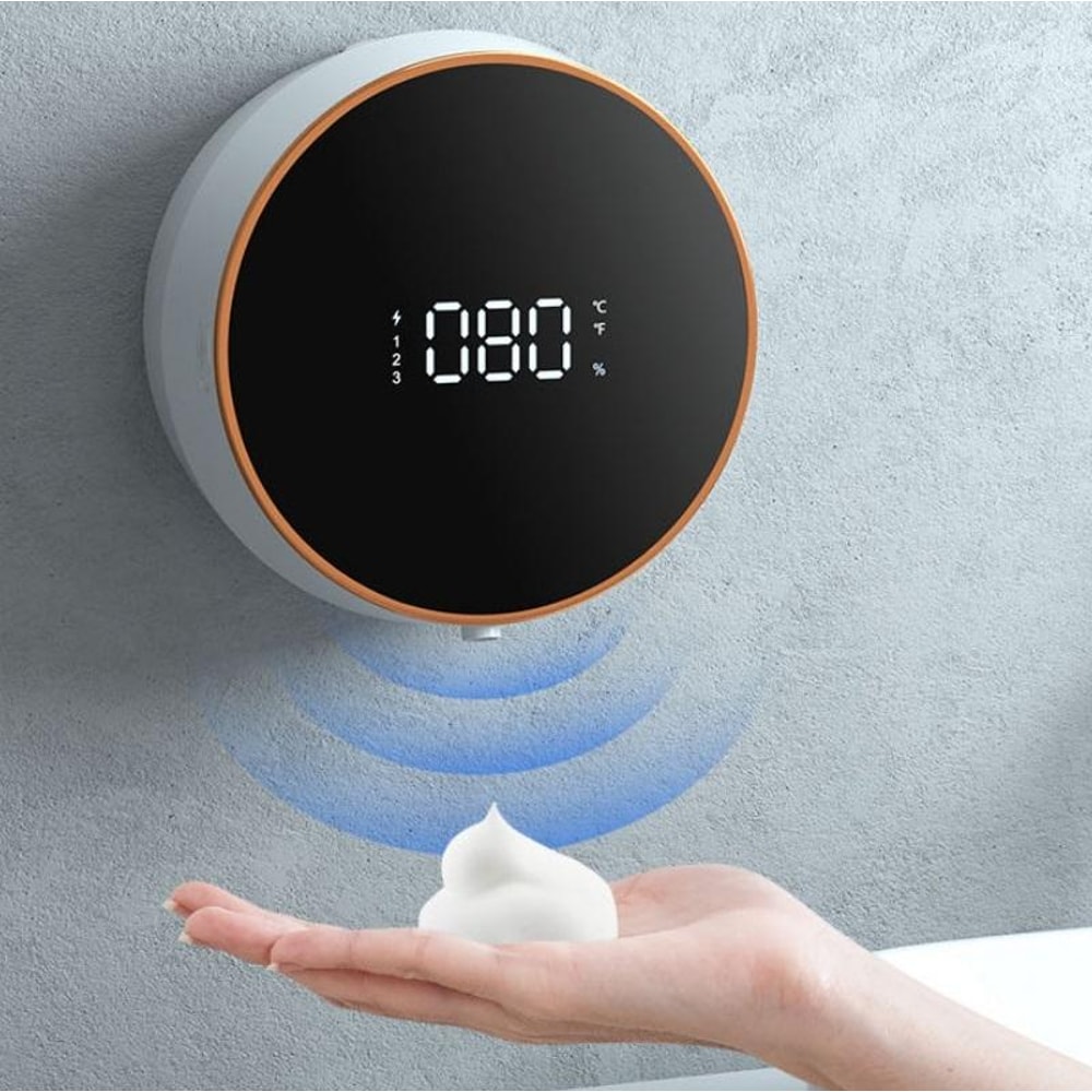 Smart Touchless Wall Mounted Soap Dispenser With Infrared Sensor USB Rechargeable 300ml 5