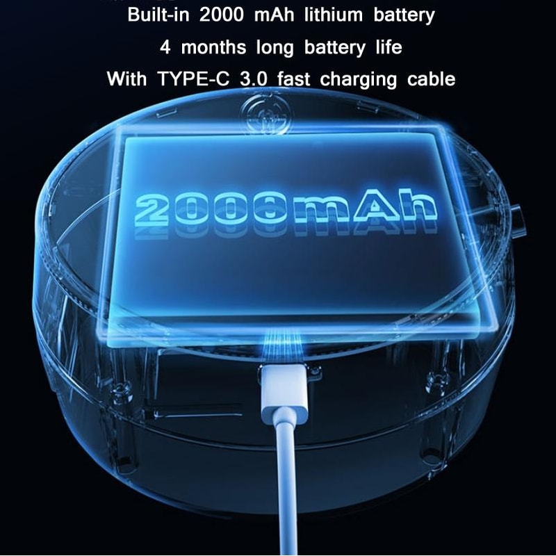 Smart Touchless Wall Mounted Soap Dispenser With Infrared Sensor USB Rechargeable 300ml 2
