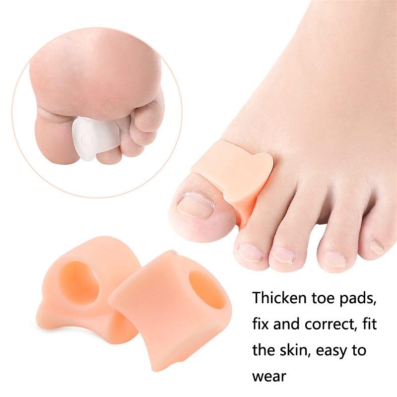10 Pairs Soft Gel Toe Separators For Bunion Relief Toe Straightener Orthosis Cushion Set 3