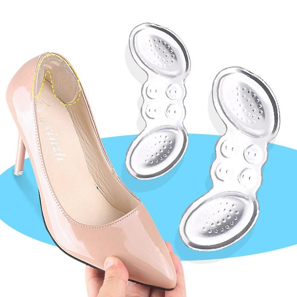 Invisible Gel Heel Grips Anti Slip Pads for Shoes 5 Pair