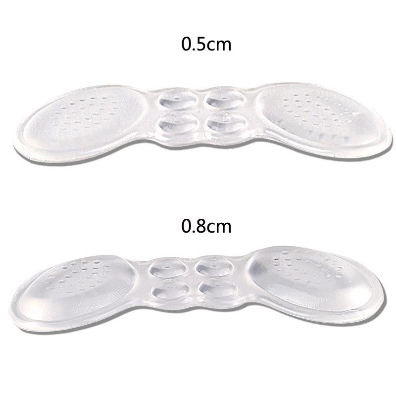 Invisible Gel Heel Grips Anti Slip Pads for Shoes 5 Pair