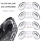 Invisible Gel Heel Grips Anti Slip Pads for Shoes 5 Pair