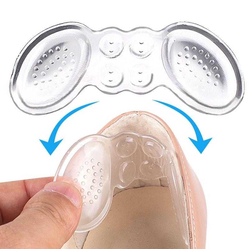 Invisible Gel Heel Grips Anti Slip Pads for Shoes 5 Pair
