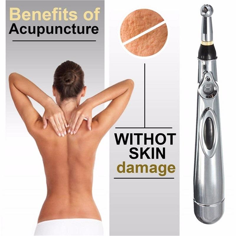 Smart Electronic Acupuncture Meridian Pen For Pain Relief Muscle Therapy 5