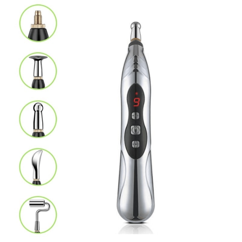 Smart Electronic Acupuncture Meridian Pen For Pain Relief Muscle Therapy 8