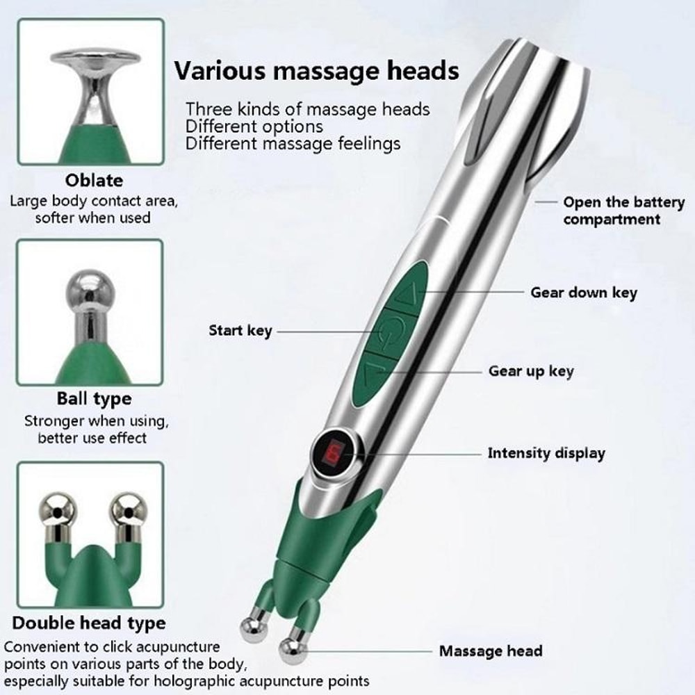 Electric Acupuncture Pen For Pain Relief Muscle Therapy And Meridian Massage 3