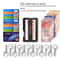 Slim Aluminum RFID Blocking EDC Wallet With Key USB Holder 2