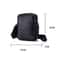Men Genuine Leather Crossbody Bag Compact First Layer Cowhide Shoulder Travel Pouch 2