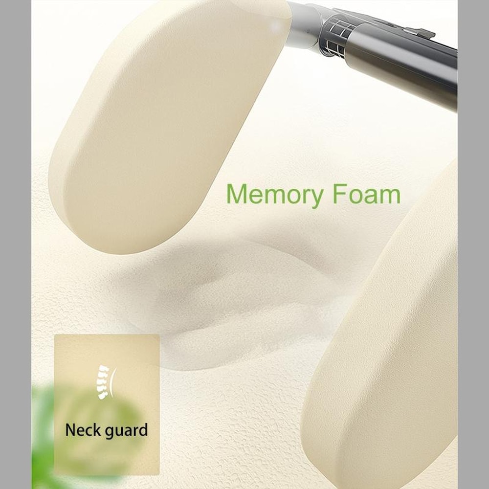Ergonomic Memory Foam Car Neck Rest Pillow With Phone Holder Hook 3
