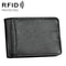 Slim RFID Blocking Wallet Crazy Horse Leather Mini Card Holder For Men And Women 0