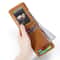 Slim RFID Blocking Wallet Crazy Horse Leather Mini Card Holder For Men And Women 7