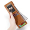 Slim RFID Blocking Wallet Crazy Horse Leather Mini Card Holder For Men And Women 7