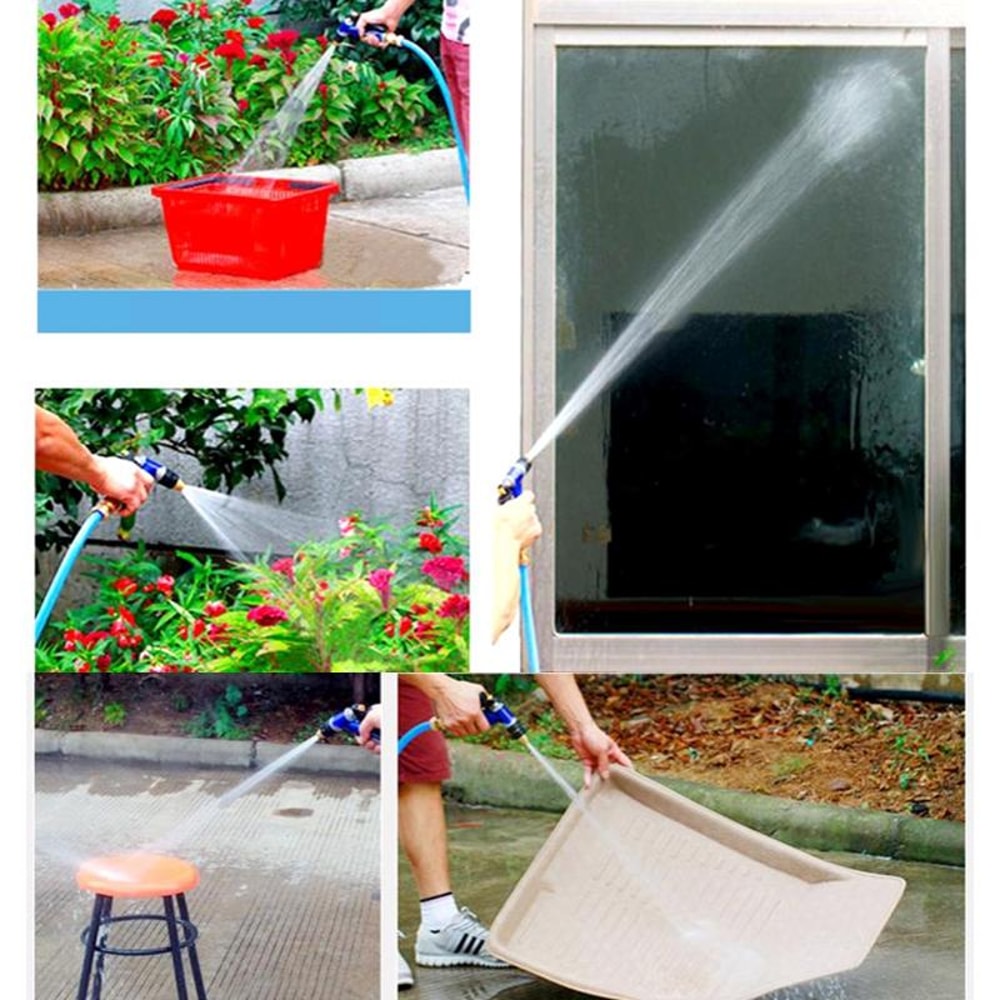 High Pressure Hose Nozzle Copper Spray Gun for Car Wash & Garden Cleaning