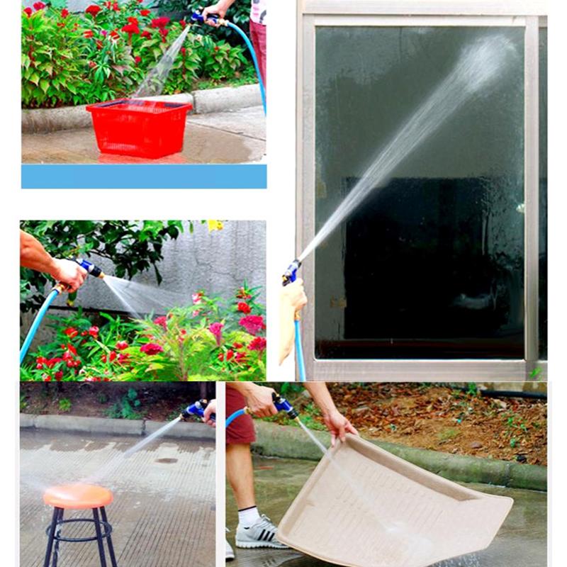 High Pressure Hose Nozzle Copper Spray Gun for Car Wash & Garden Cleaning