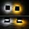 Solar Garden Light Waterproof LED Column Lamp For Outdoor Fence And Pathway Lighting 5