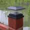 Solar Garden Light Waterproof LED Column Lamp For Outdoor Fence And Pathway Lighting 7