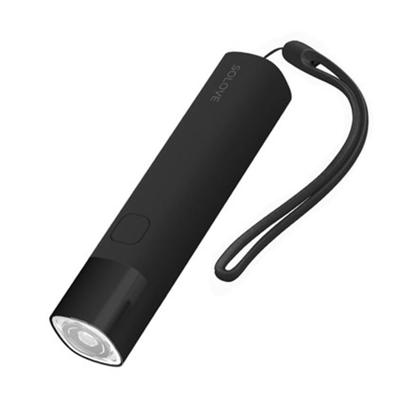 Rechargeable LED Flashlight Power Bank Portable Camping Bike Light