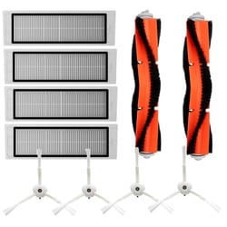 10 in 1 roborock replacement kit with main brush, side brushes & hepa filters for xiaomi robot vacuums
