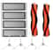 10 in 1 Roborock replacement kit with main brush, side brushes & HEPA filters for Xiaomi robot vacuums