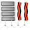 10 in 1 Roborock replacement kit with main brush, side brushes & HEPA filters for Xiaomi robot vacuums