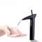 Waterfall Bathroom Faucet Brass Hot Cold Mixer Tap For Modern Washbasins 1
