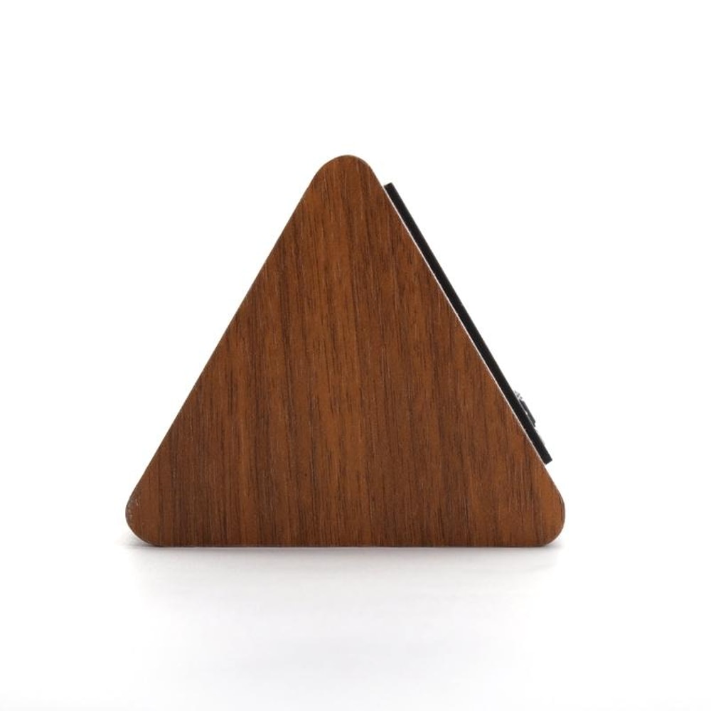 Luminous Wooden Digital Alarm Clock With Voice Control Temperature Display 1