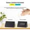 Luminous Wooden Digital Alarm Clock With Voice Control Temperature Display 3