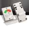 Stainless Steel Toilet Indicator Lock Red Green Bathroom Door Lock With Privacy Handle 0